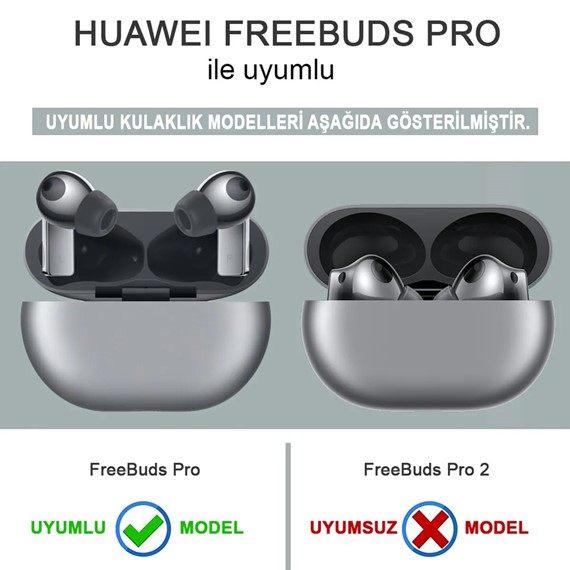 Microsonic Huawei FreeBuds Pro 2 Kılıf Cartoon Figürlü Silikon Crtn-Fgr-Pkebll 3