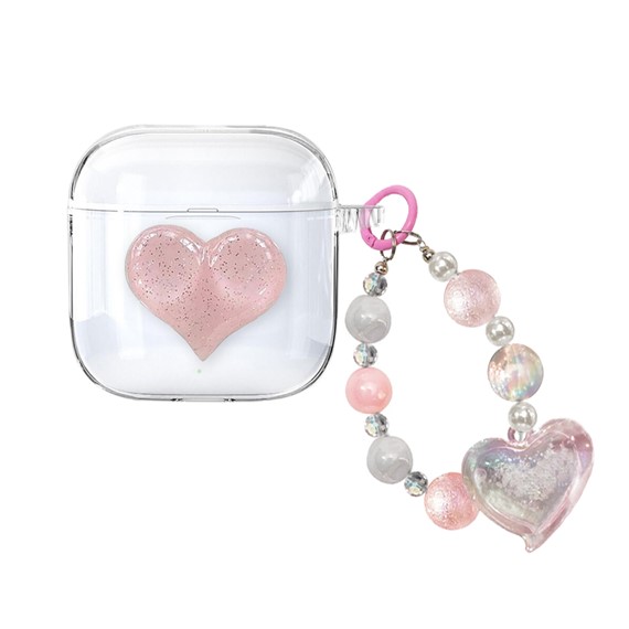 Microsonic Huawei FreeBuds SE 3 Kılıf Figure Series LoveWave Pembe 1