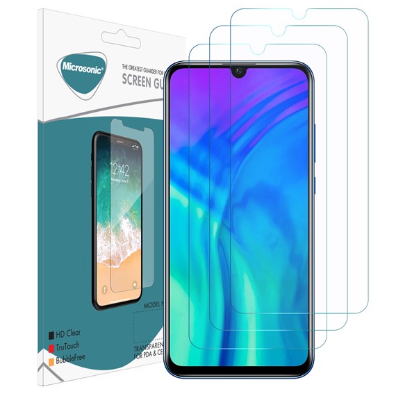 Microsonic Huawei Honor 20 Lite Ekran Koruyucu Nano Cam 3 lü Paket 1