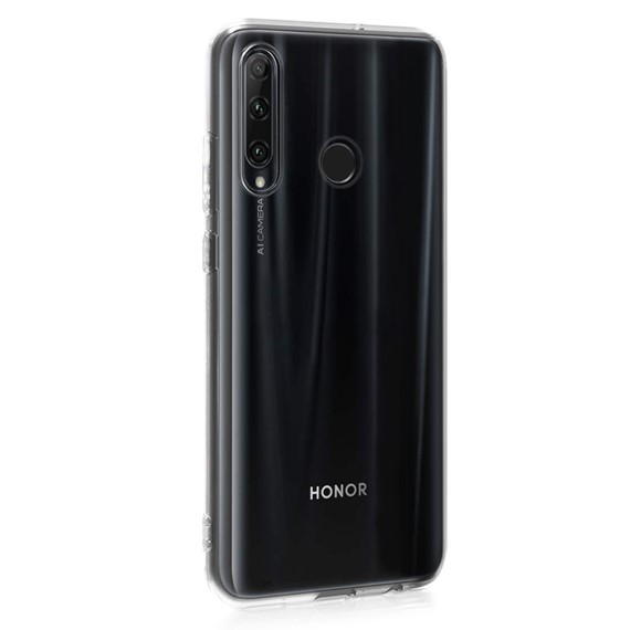 Microsonic Huawei Honor 20 Lite Kılıf Transparent Soft Beyaz 2