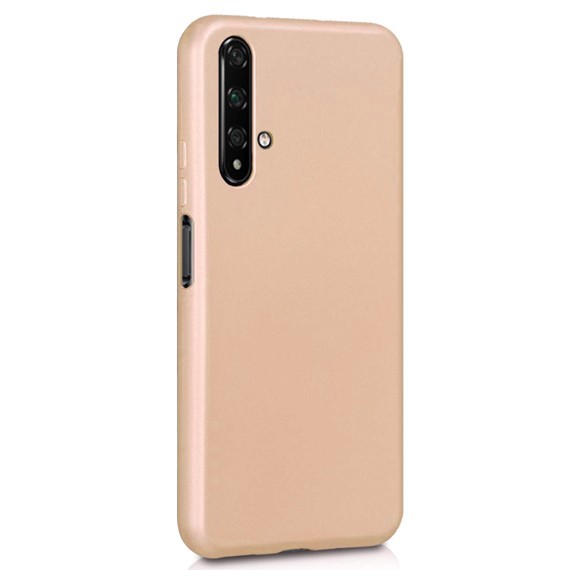 Microsonic Matte Silicone Huawei Honor 20 Kılıf Gold 2