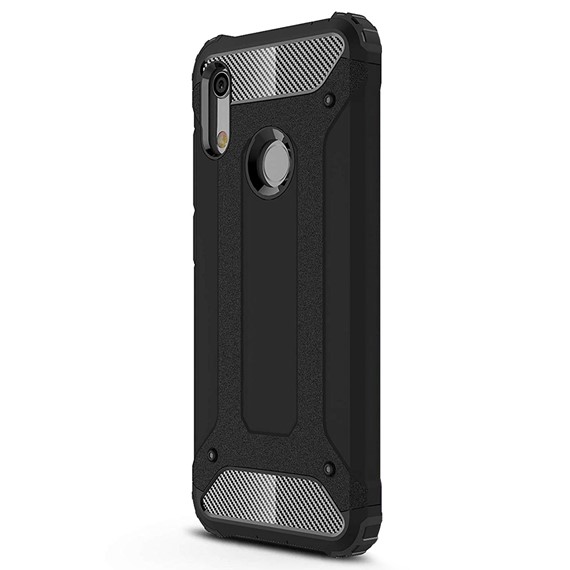 Microsonic Huawei Honor 8A Kılıf Rugged Armor Siyah 2