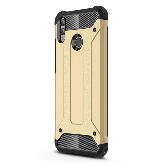 Microsonic Huawei Honor 8X Kılıf Rugged Armor Gold 2