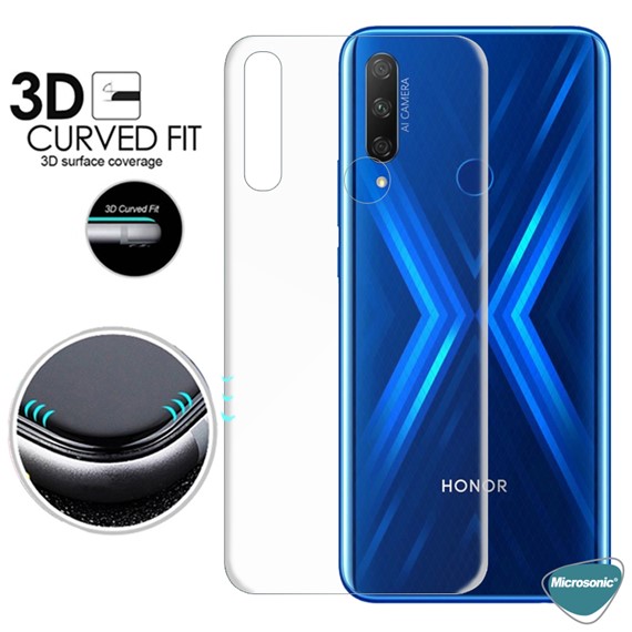 Microsonic Huawei Honor 9X Ön Arka Kavisler Dahil Tam Ekran Kaplayıcı Film 2