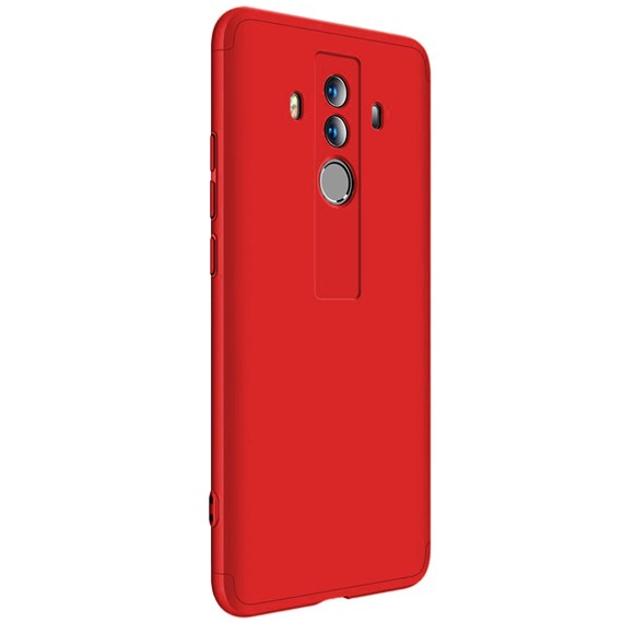 Microsonic Huawei Mate 10 Pro Kılıf Double Dip 360 Protective Kırmızı 2