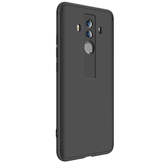 Microsonic Huawei Mate 10 Pro Kılıf Double Dip 360 Protective Siyah 2