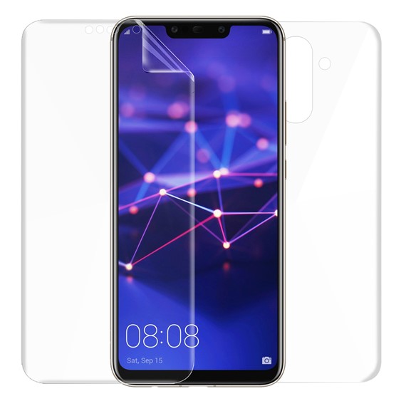 Microsonic Huawei Mate 20 Lite Ön Arka Kavisler Dahil Tam Ekran Kaplayıcı Film 1