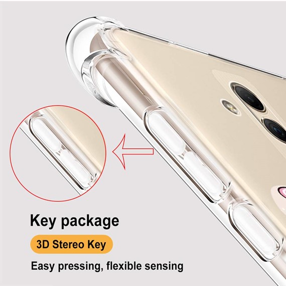 Microsonic Shock Absorbing Kılıf Huawei Mate 20 Lite Şeffaf 5