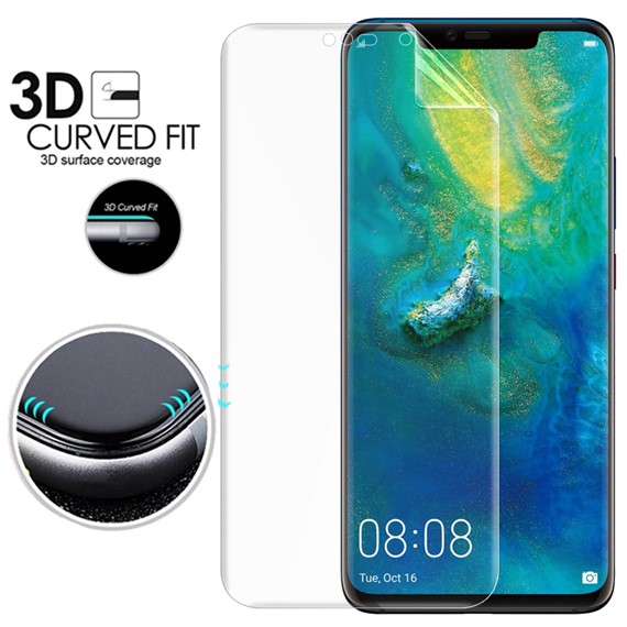 Microsonic Huawei Mate 20 Pro Ön Arka Kavisler Dahil Tam Ekran Kaplayıcı Film 2