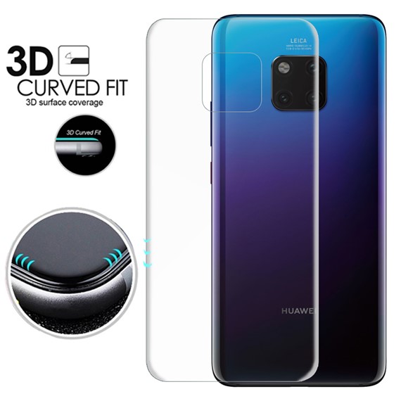 Microsonic Huawei Mate 20 Pro Ön Arka Kavisler Dahil Tam Ekran Kaplayıcı Film 3