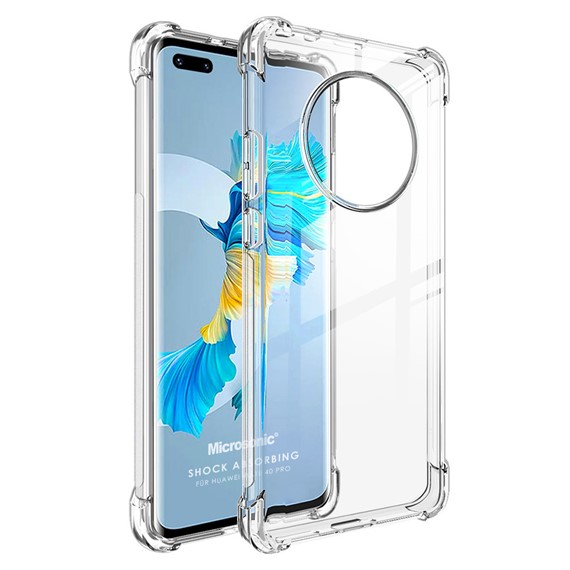 Microsonic Huawei Mate 40 Pro Kılıf Shock Absorbing Şeffaf 1