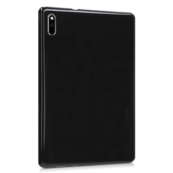 Microsonic Huawei MatePad 10 4 Kılıf Transparent Soft Siyah 2