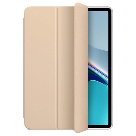 Microsonic Honor Pad 8 Kılıf Slim Translucent Back Smart Cover Gold 2