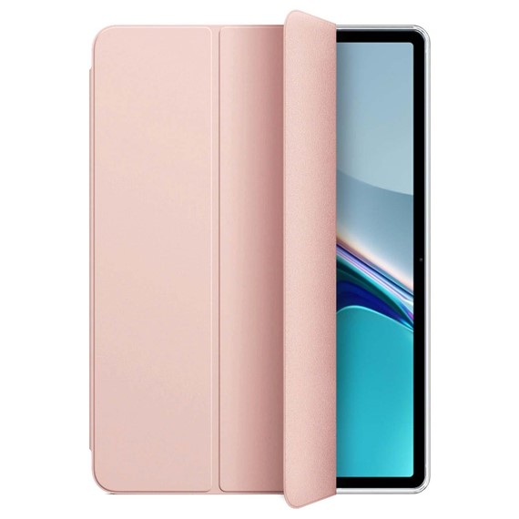 Microsonic Huawei MatePad 11 Kılıf Slim Translucent Back Smart Cover Rose Gold 2