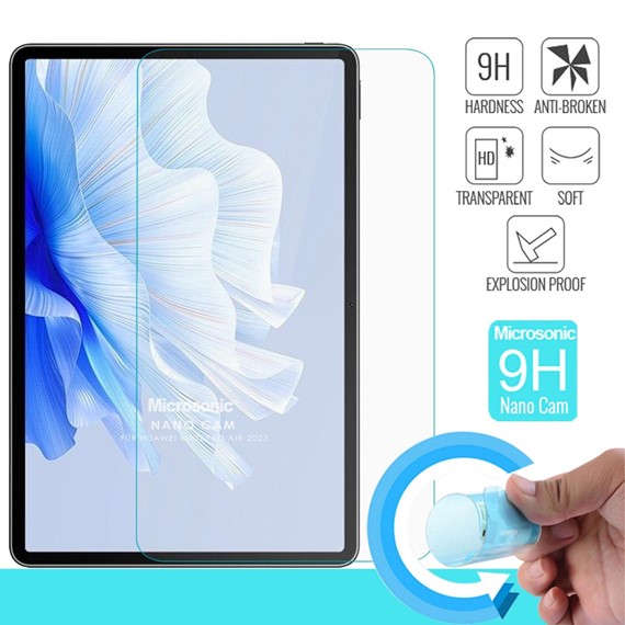 Microsonic Huawei MatePad Air Nano Glass Cam Ekran Koruyucu 2