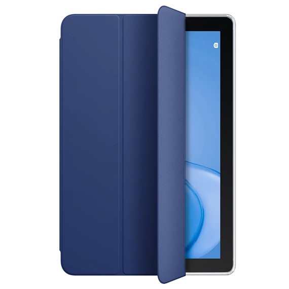 Microsonic Huawei MatePad SE Kılıf Slim Translucent Back Smart Cover Lacivert 2