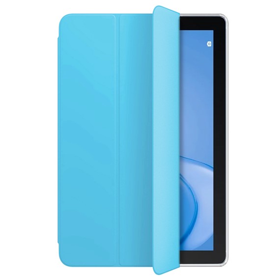 Microsonic Huawei MatePad SE Kılıf Slim Translucent Back Smart Cover Mavi 2
