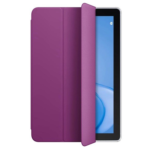 Microsonic Huawei MatePad SE Kılıf Slim Translucent Back Smart Cover Mor 2