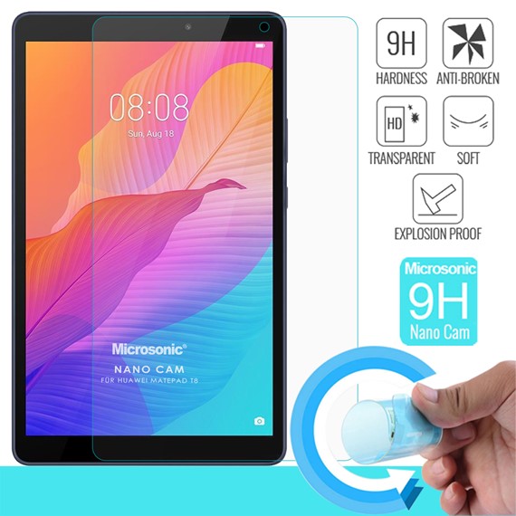 Microsonic Huawei MatePad T8 8 Nano Glass Screen Protector 1