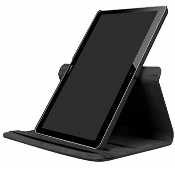 Microsonic Huawei MediaPad T3 7 Kılıf 360 Rotating Stand Deri Siyah 4
