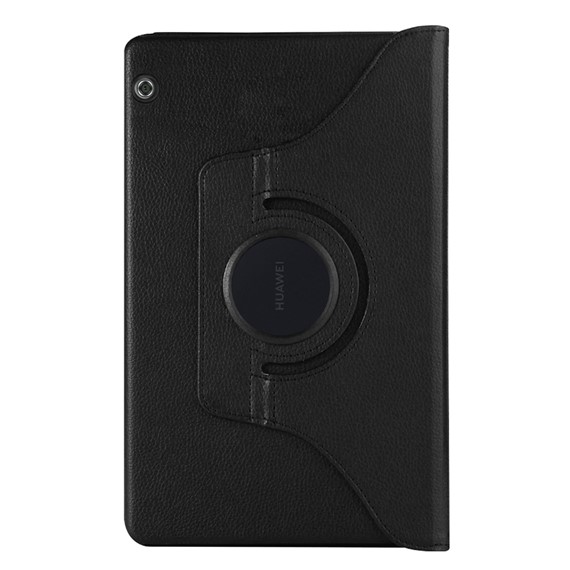 Microsonic Huawei MediaPad T5 10 Kılıf 360 Rotating Stand Deri Siyah 2