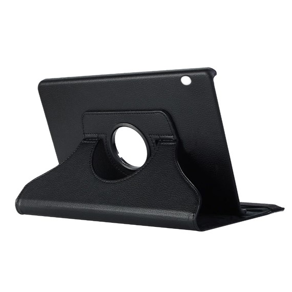 Microsonic Huawei MediaPad T5 10 Kılıf 360 Rotating Stand Deri Siyah 3