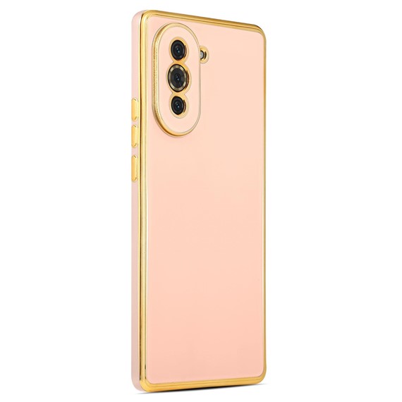 Microsonic Huawei Nova 10 Kılıf Olive Plated Pembe 1