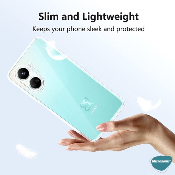 Microsonic Huawei Nova 10 SE Kılıf Transparent Soft Şeffaf 4