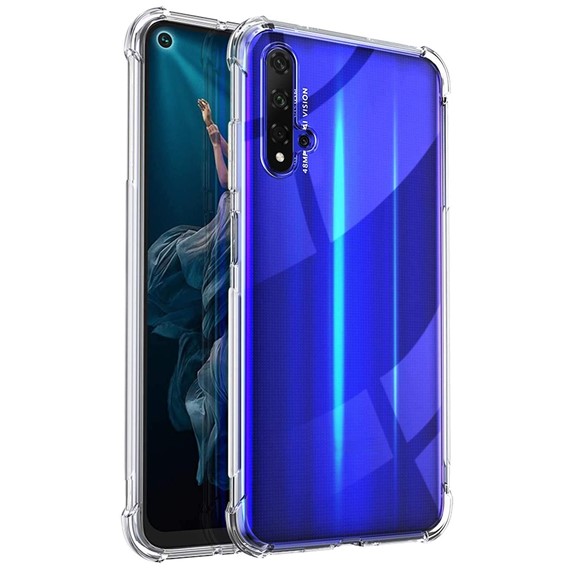 Microsonic Huawei Nova 5T Kılıf Shock Absorbing Şeffaf 1