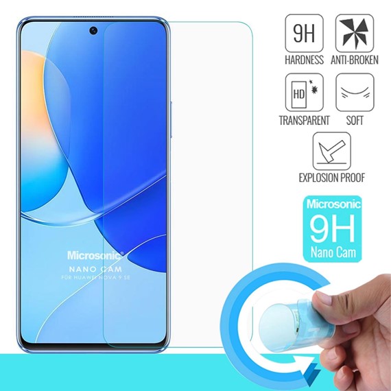 Microsonic Huawei Nova 9 SE Nano Glass Cam Ekran Koruyucu 1