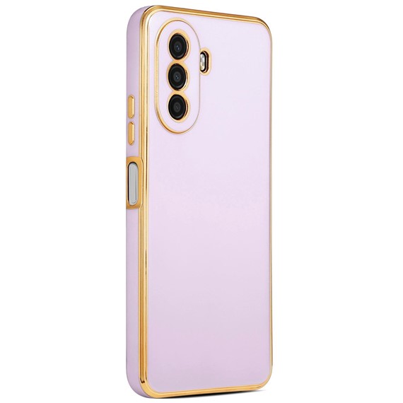 Microsonic Huawei Nova Y70 Kılıf Olive Plated Lila 1