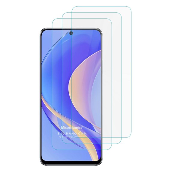 Microsonic Huawei Nova Y90 Screen Protector Nano Glass Cam Ekran Koruyucu 3 lü Paket 2