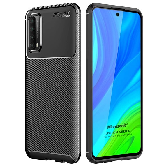 Microsonic Huawei P Smart 2021 Kılıf Legion Series Siyah 1