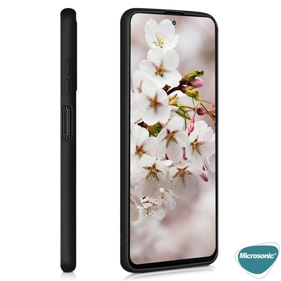 Microsonic Matte Silicone Huawei P Smart 2021 Kılıf Mavi 5