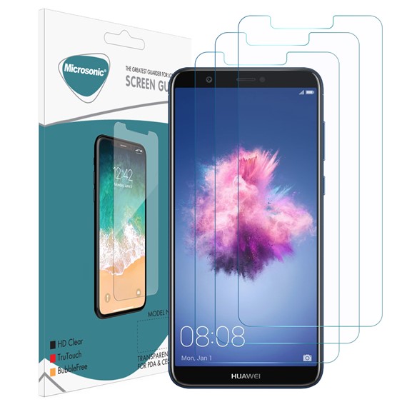 Microsonic Huawei P Smart Ekran Koruyucu Nano Cam 3 lü Paket 1