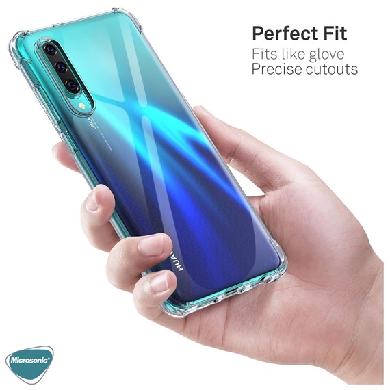 Microsonic Shock Absorbing Kılıf Huawei P Smart Pro Şeffaf 5