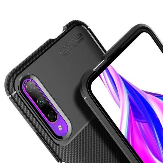 Microsonic Huawei P Smart Pro Kılıf Legion Series Kahverengi 4