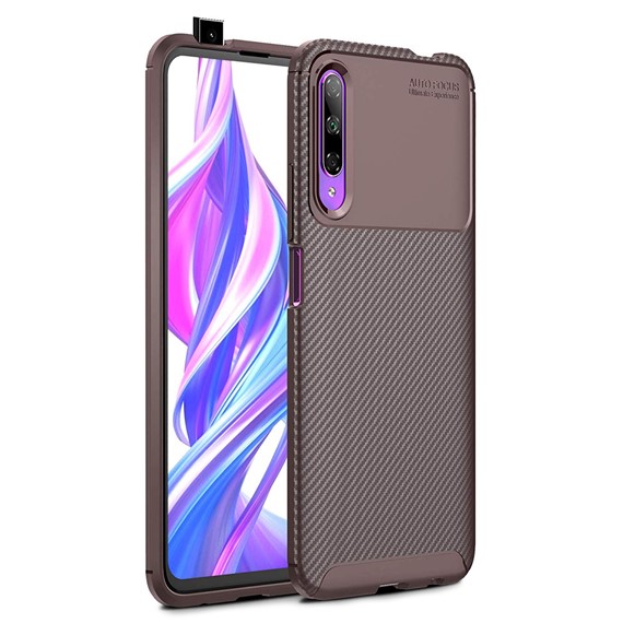 Microsonic Huawei P Smart Pro Kılıf Legion Series Kahverengi 1