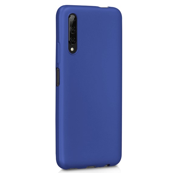 Microsonic Matte Silicone Huawei P Smart Pro Kılıf Lacivert 2