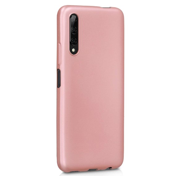 Microsonic Matte Silicone Huawei P Smart Pro Kılıf Rose Gold 2