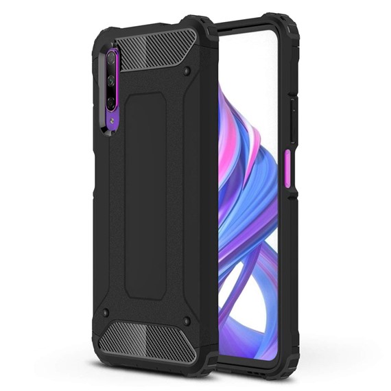 Microsonic Huawei P Smart Pro Kılıf Rugged Armor Siyah 1