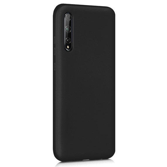 Microsonic Matte Silicone Huawei P Smart S Kılıf Siyah 2