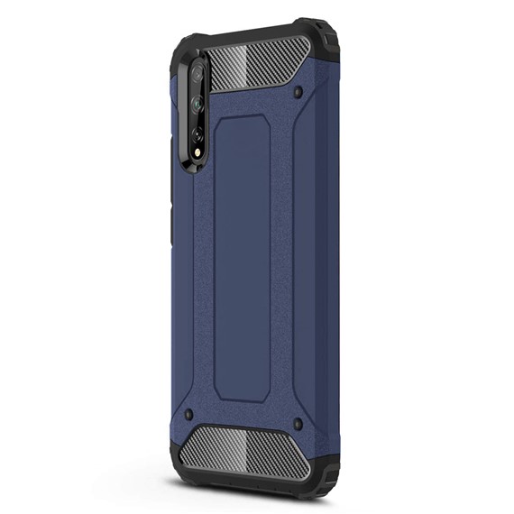 Microsonic Huawei P Smart S Kılıf Rugged Armor Lacivert 2