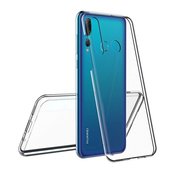 Microsonic Huawei P Smart Z Kılıf 6 tarafı tam full koruma 360 Clear Soft Şeffaf 3