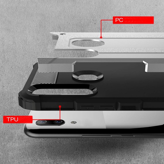 Microsonic Huawei P Smart Z Kılıf Rugged Armor Mavi 4