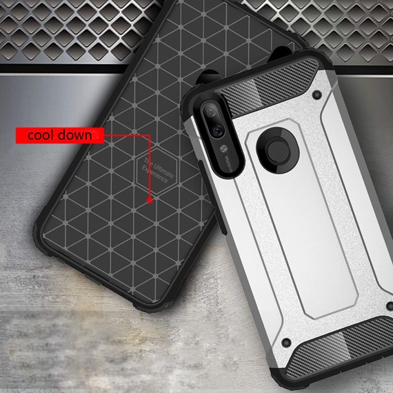 Microsonic Huawei P Smart Z Kılıf Rugged Armor Siyah 5