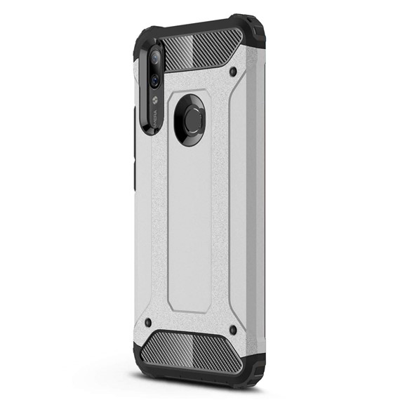 Microsonic Huawei P Smart Z Kılıf Rugged Armor Gümüş 2