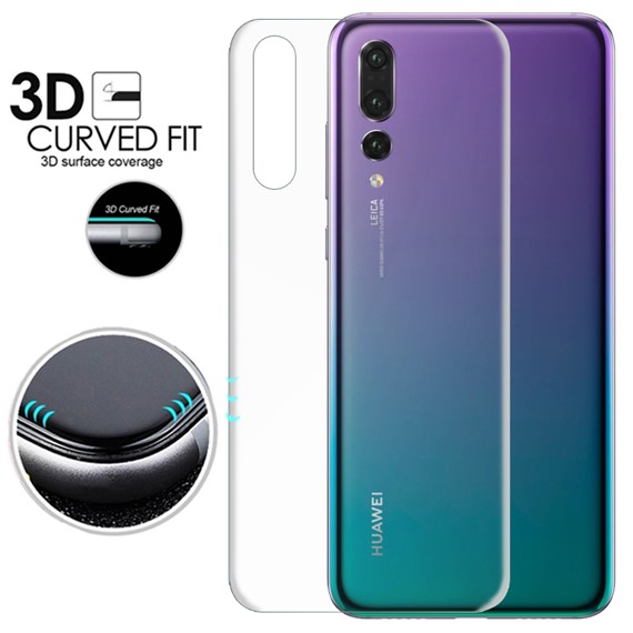 Microsonic Huawei P20 Pro Ön Arka Kavisler Dahil Tam Ekran Kaplayıcı Film 3