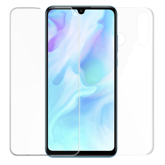 Microsonic Huawei P30 Lite Ön Arka Kavisler Dahil Tam Ekran Kaplayıcı Film 1