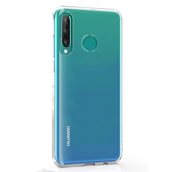 Microsonic Huawei P30 Lite Kılıf Transparent Soft Beyaz 2